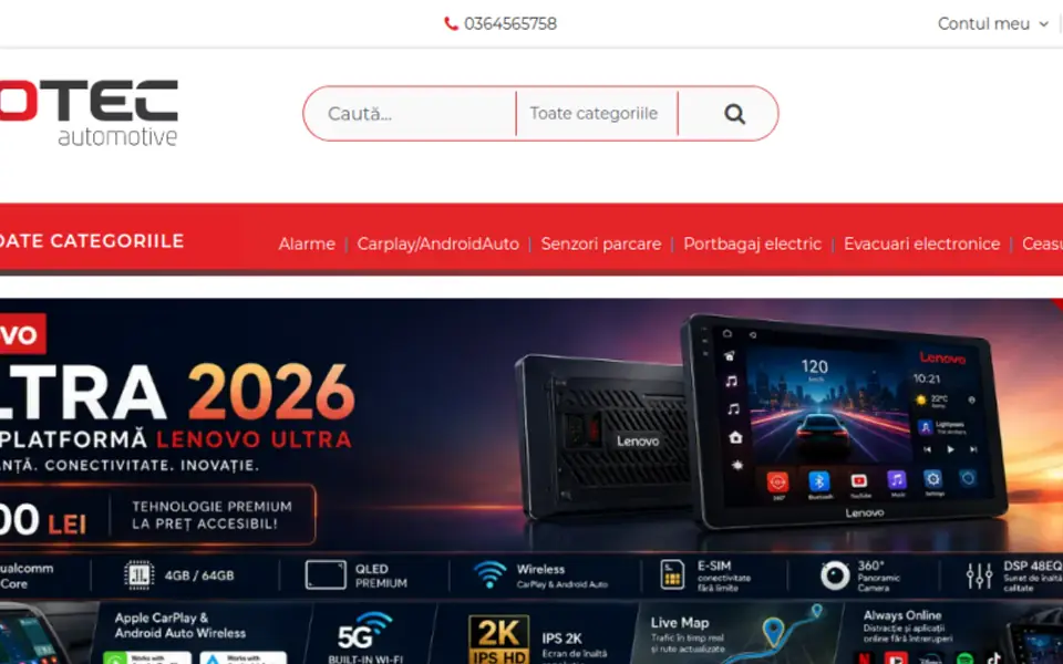 Captură a website-ului edotec.ro
