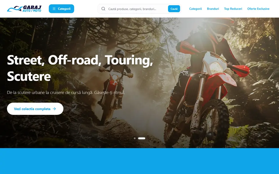 Captură a website-ului garajautomoto.ro